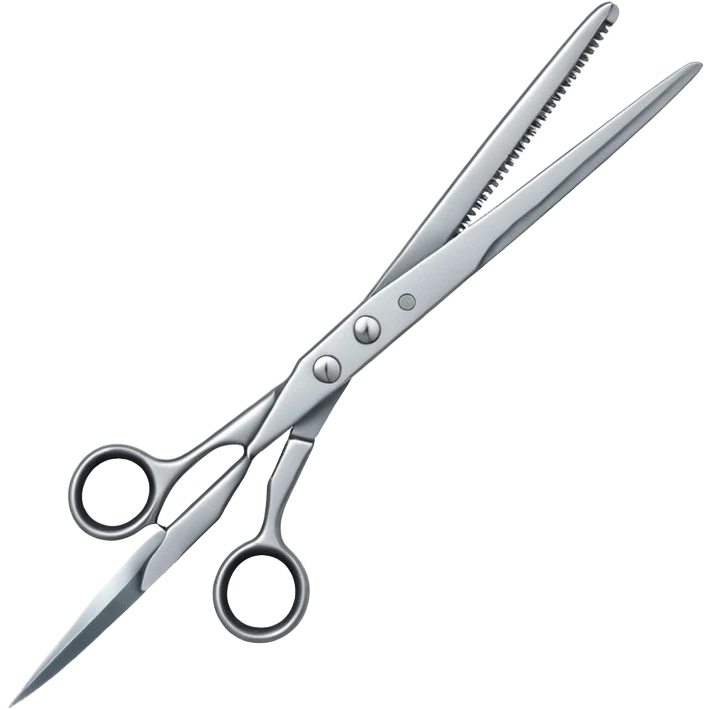 hairdressing scissors emoji