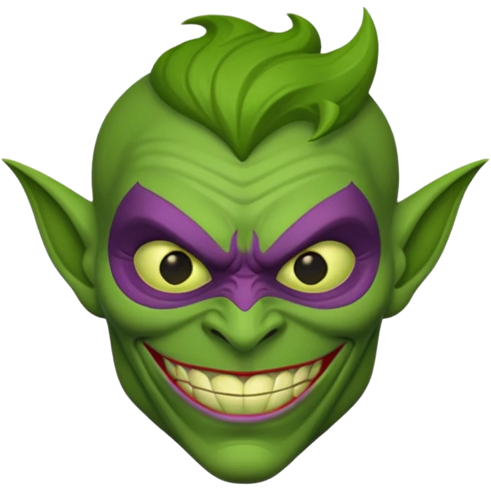 The green goblin emoji