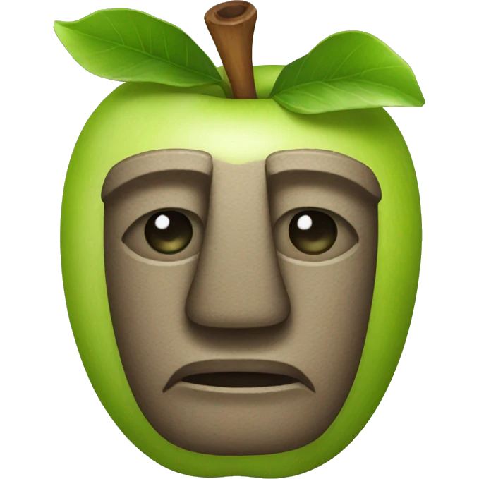 easter island apple emoji emoji