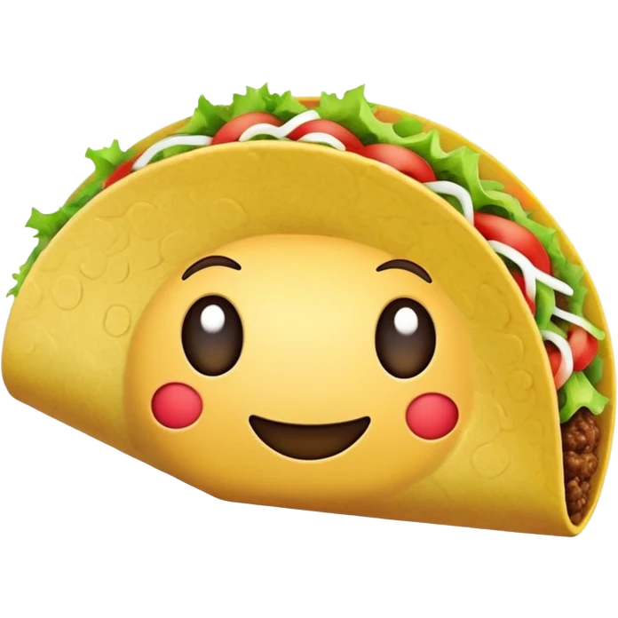 Taco inanimate insanity emoji