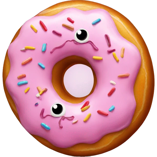 sweet donut emoji