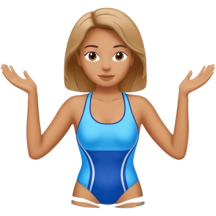 Water aerobics lady emoji