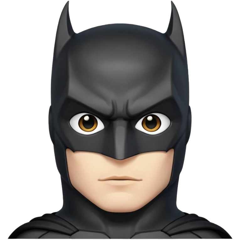 Batman giving love emoji
