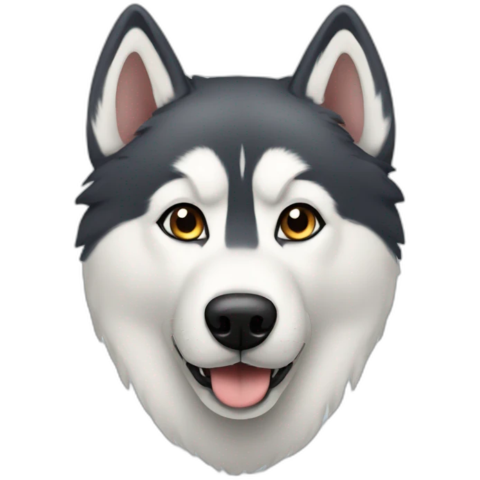 Husky siberiano emoji