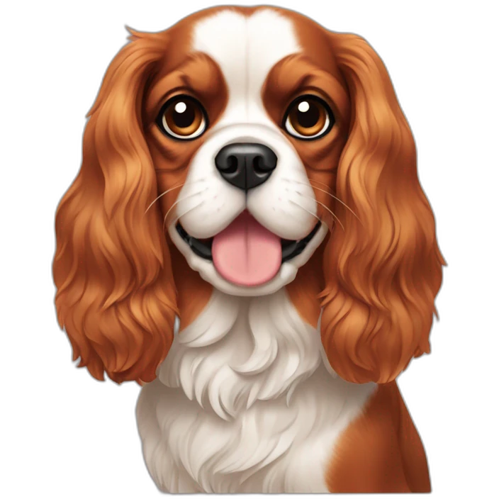cavalier king charles spaniel emoji