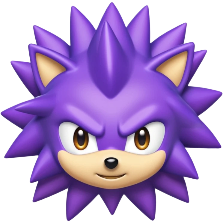 glitter purple sonic emoji