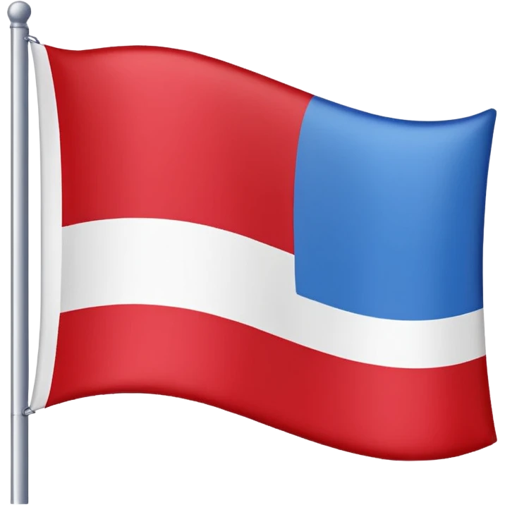Emoji de drapeau avec les couleurs suivante :  emoji
