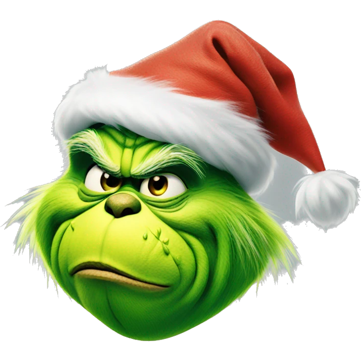 The Grinch emoji