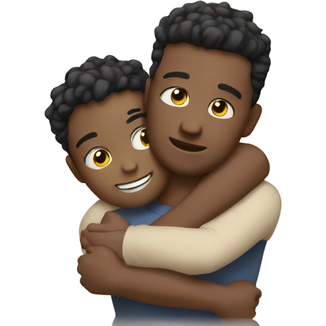 Hugging you emoji