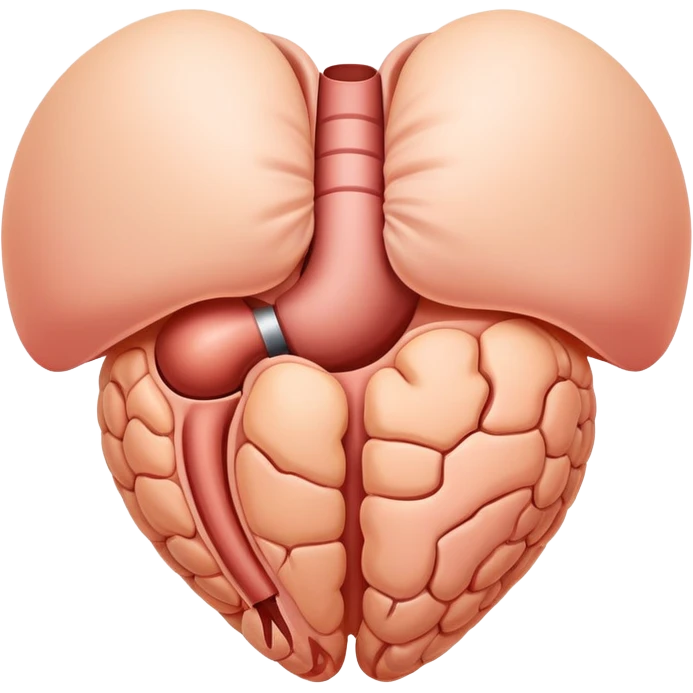 hernia, simple medical illustration emoji