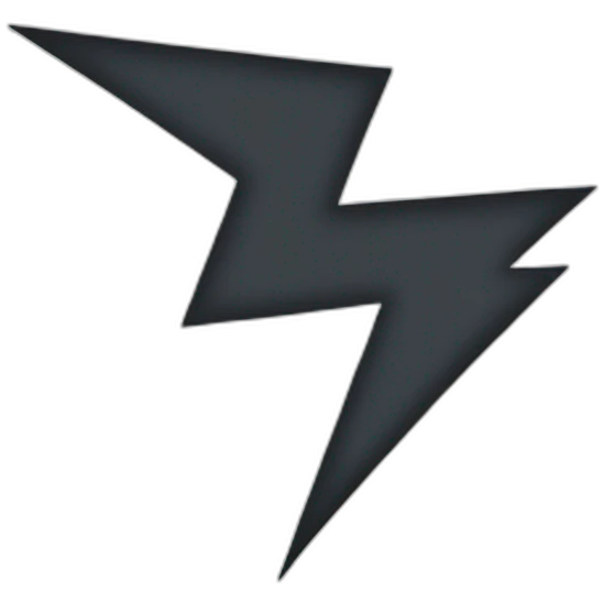 lightning bolt emoji