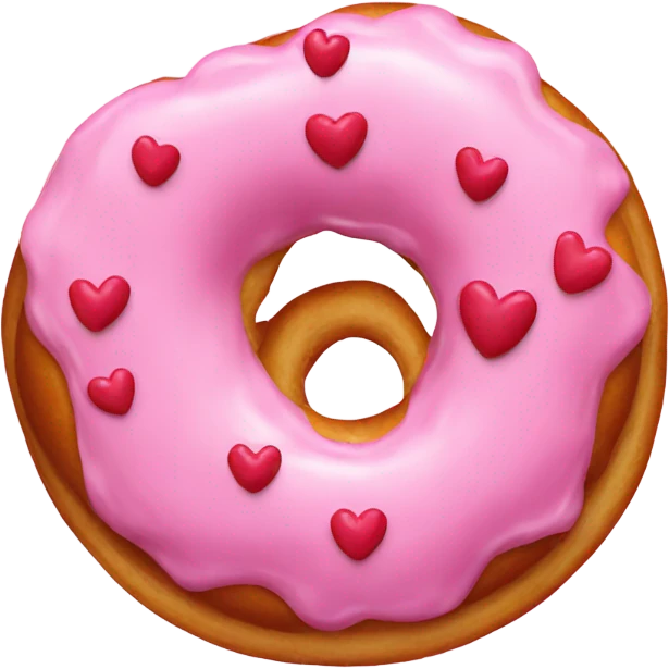valentine donut emoji