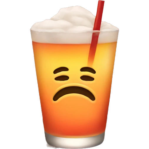 Drink sunset  emoji