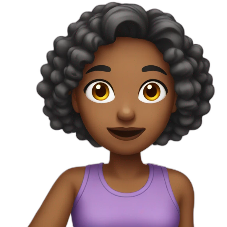Girl taking a selfie  emoji