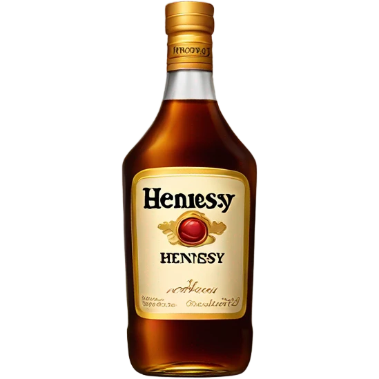 Bottle of Hennessy  emoji