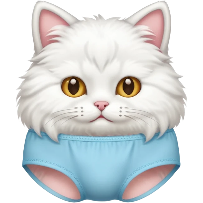 cat in underwear emoji
