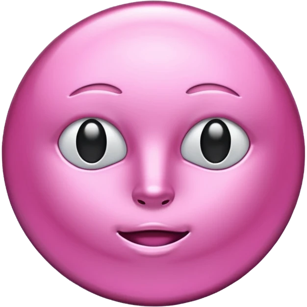 Pink chrome emoji
