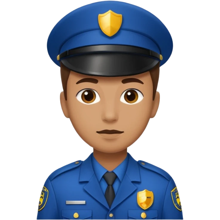 security uniform emoji