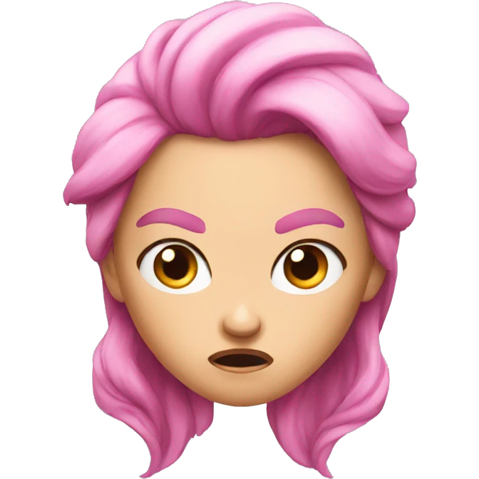 princess angry emoji
