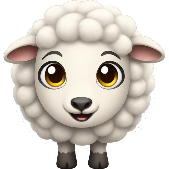 sweet sheep emoji