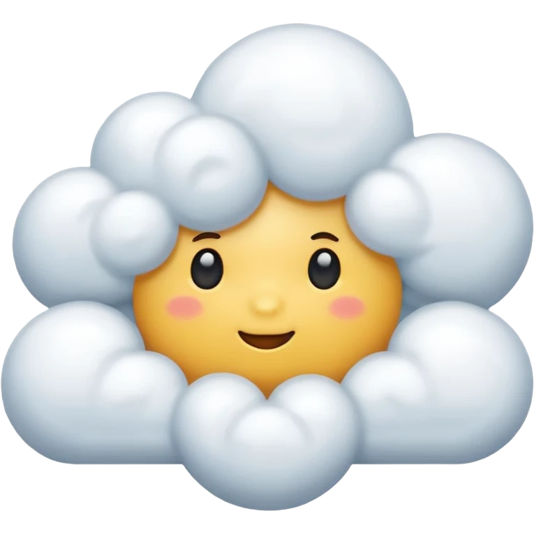Sleepy Cloud
 emoji