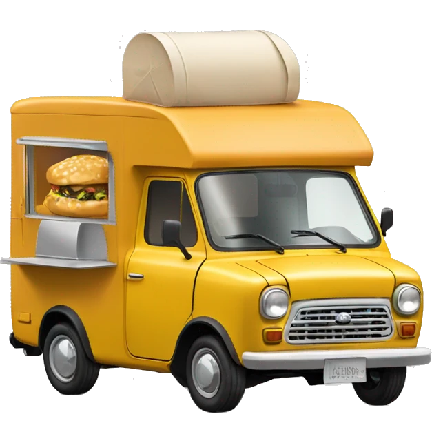 Toyota1973 mini food truck  emoji