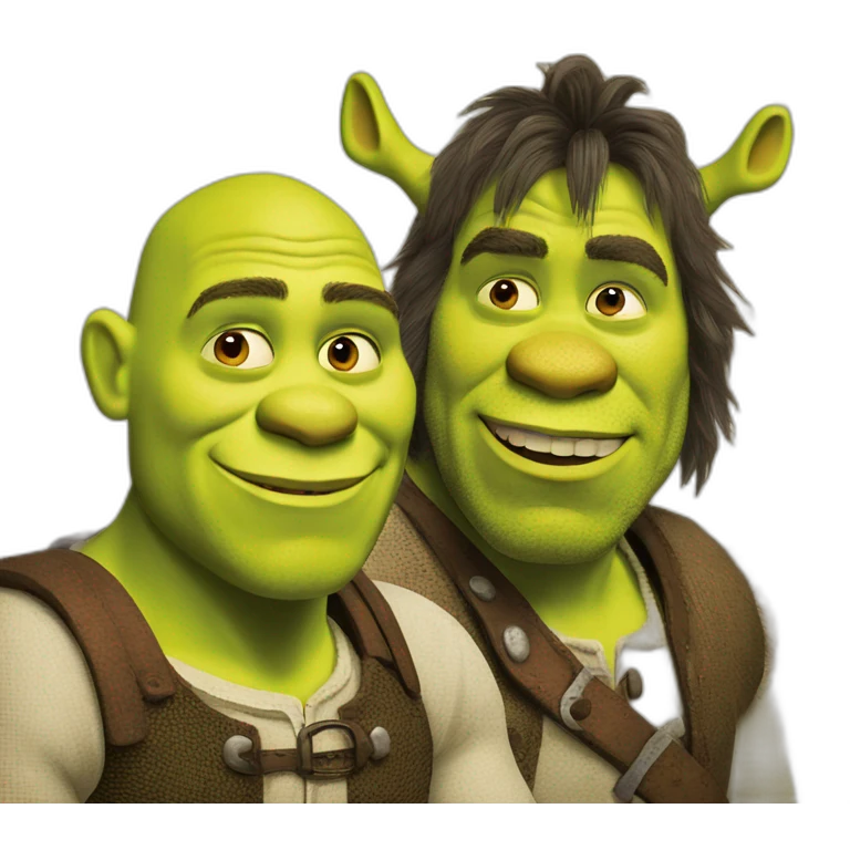 shrek and yerker emoji