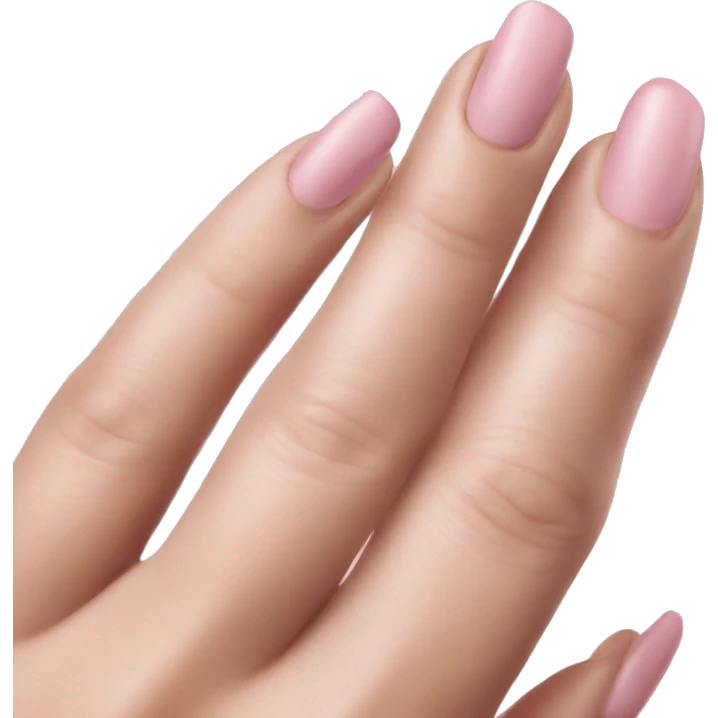 Light pink nails emoji