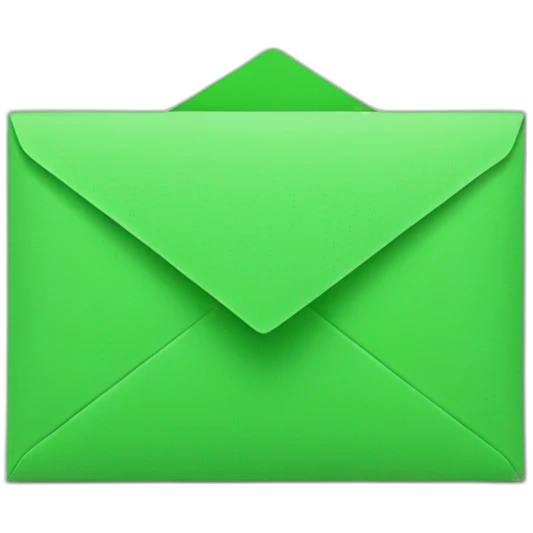 green envelope emoji