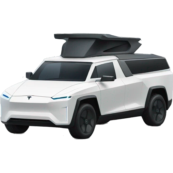 Tesla Cybertruck emoji