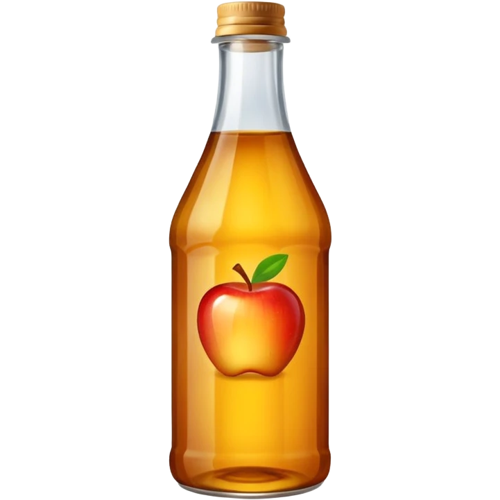 jus de pommes en bouteille emoji