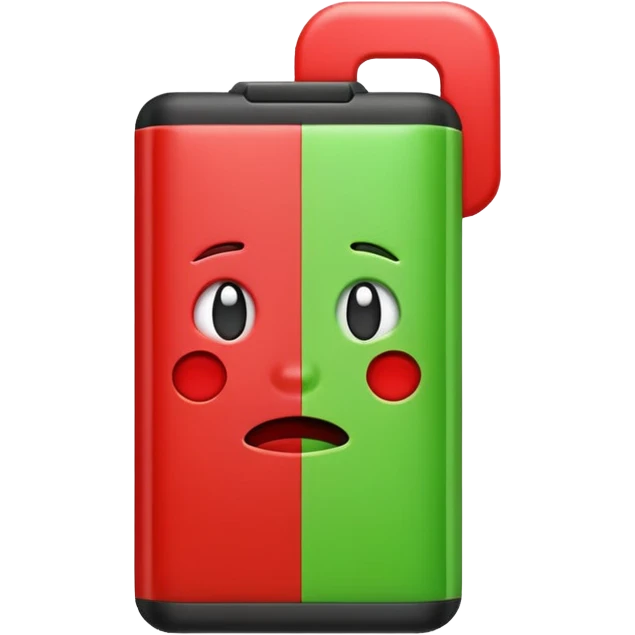 I want a emoji of low battery ang high battery emoji