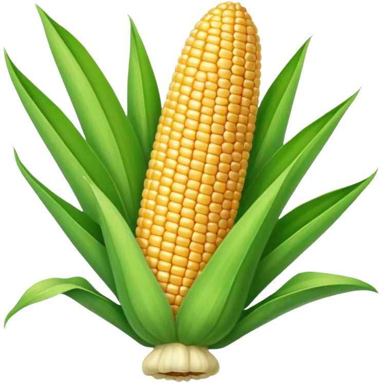 green blegian corn cob emoji