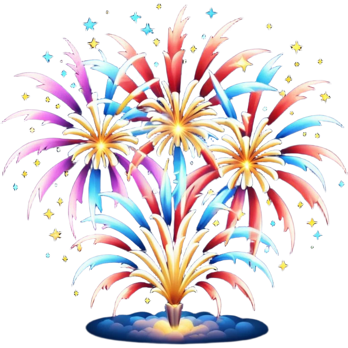 fireworks emoji