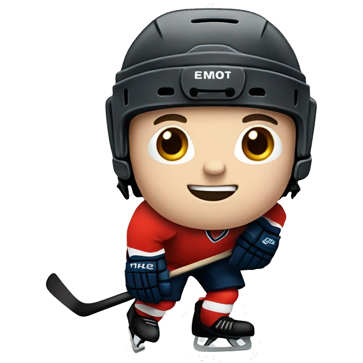 hockey player  emoji