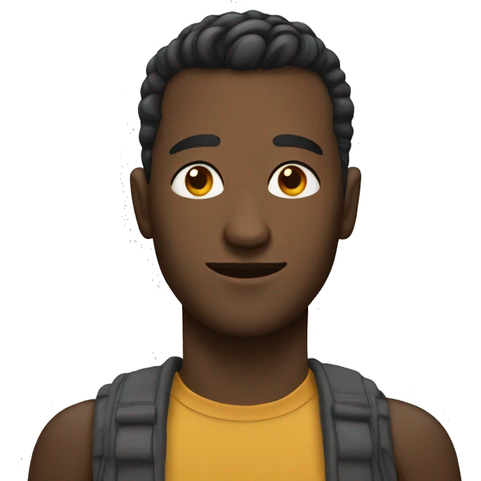 a man with kufie emoji