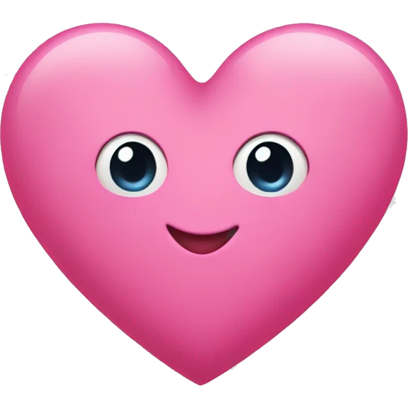 Pink heart emoji