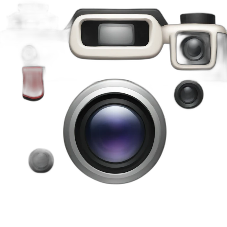 photocamera in tinder style emoji