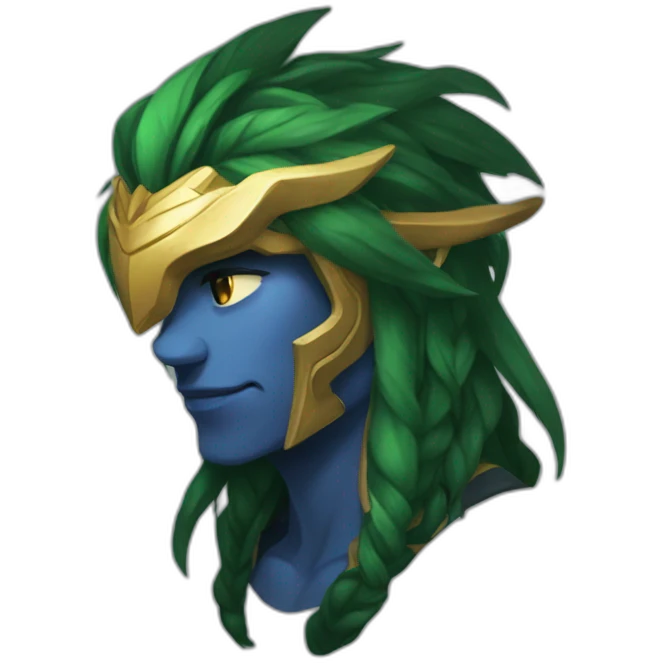 Senna from league of legends emoji
