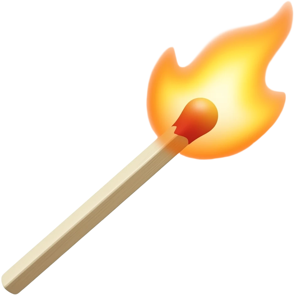 fire match straight up emoji