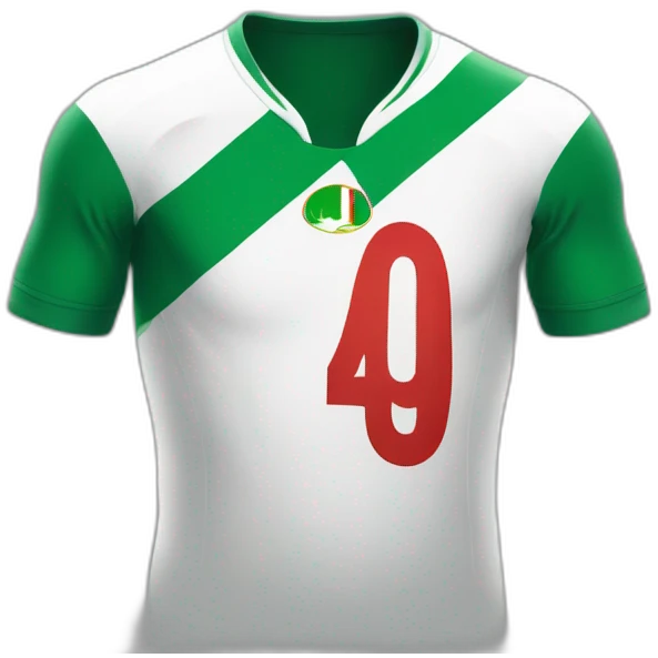 Maillot d’algerie emoji