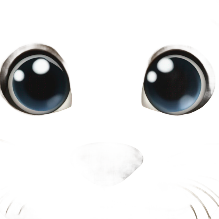 Eyelashes on otter emoji