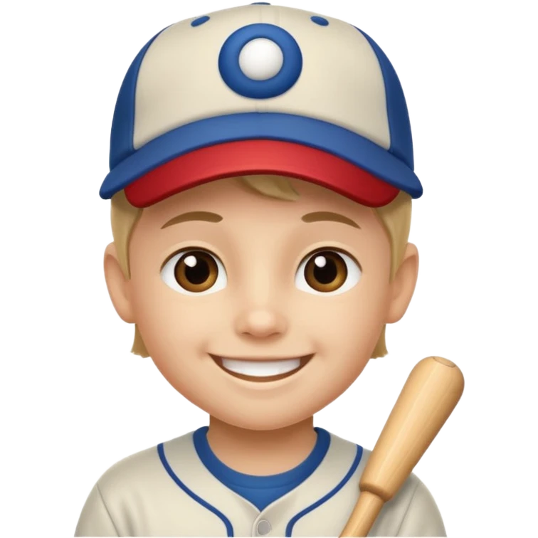 baseball hat kid emoji
