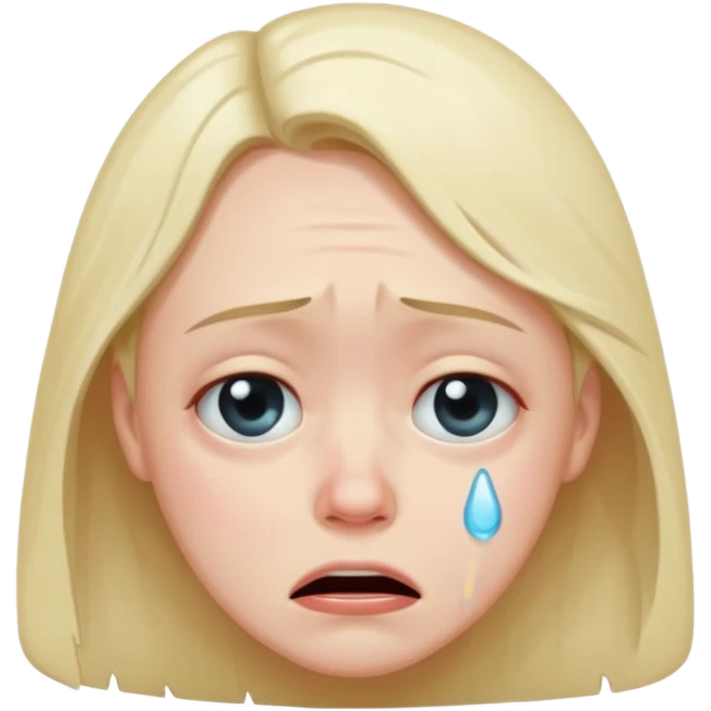 cry face emoji