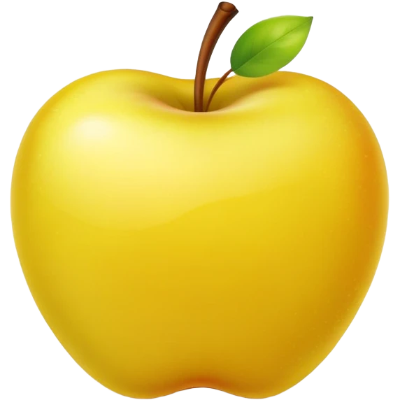 yellow apple emoji