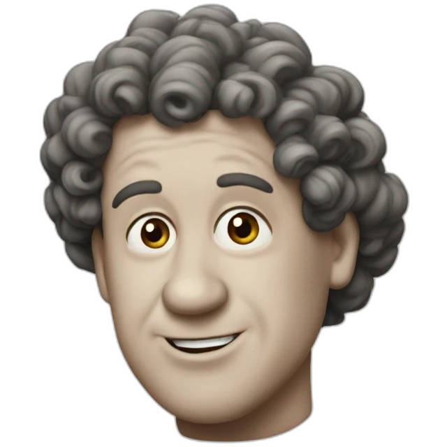Curly of the three stooges emoji