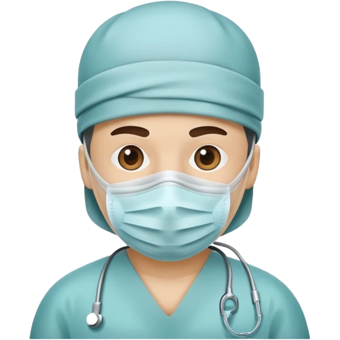 Surgeon mask emoji