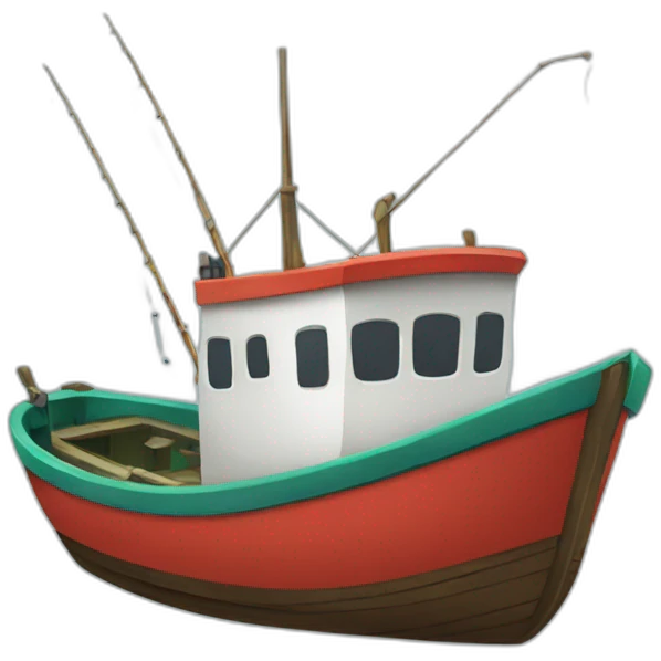 fishing boat emoji