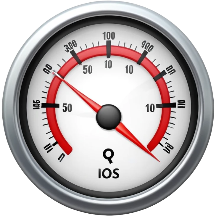 frustrated pressure gauge emoji