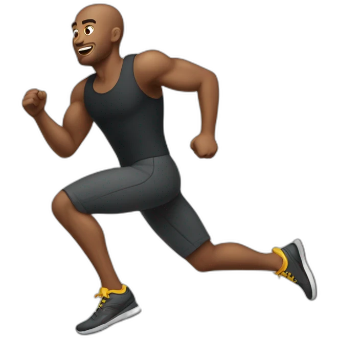 Running rob emoji
